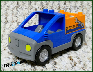 Lego® Duplo® Servisní Pickup Modrý s Kontejnerem
