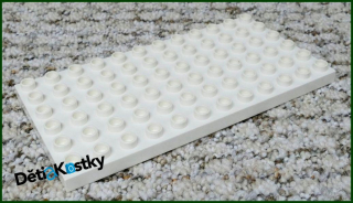 Lego® Duplo® Podložka/Deska 6x12 Bílá