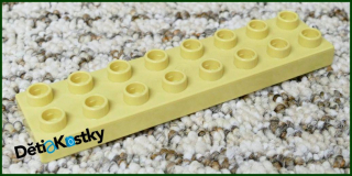 Lego® Duplo® Podložka/Destička 2x8 Světle Béžová