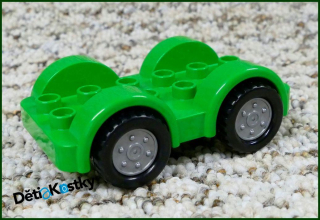 Lego® Duplo® Podvozek Autíčka 4x6 Zelený