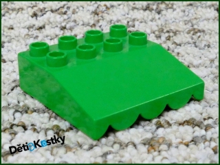 Lego® Duplo® Střecha Nízká Světle Zelená