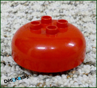 Lego® Duplo® Kostka - Kopeček Zmrzliny Červený
