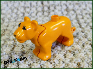 Lego® Duplo® Lvice Oranžová (Hnědá) - Starší Typ
