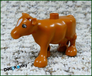 Lego® Duplo® Kravička Novější Typ Hnědá