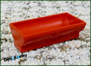 Lego® Duplo® Korýtko Zaoblené Červené
