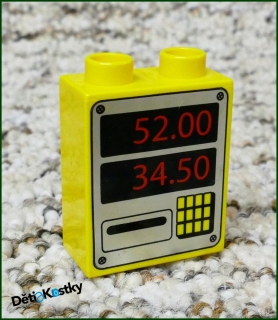 Lego® Duplo® Kostka 1x2x2 Žlutá - Pokladna