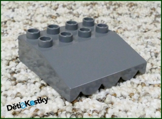 Lego® Duplo® Střecha Nízká Tmavě Šedá