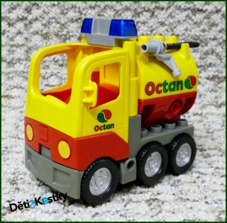 Lego® Duplo® Cisterna Octan Malá (Červeno/Žlutá Kabina)