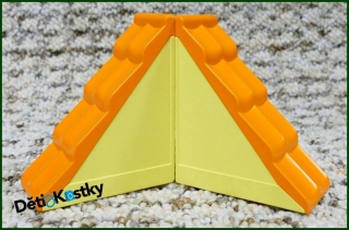 Lego® Duplo® Střechy Vysoké Oranžové 2ks