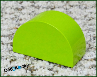 Lego® Duplo® Kostka Půlkulatá - Limetka