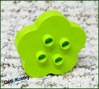 Lego® Duplo® Kostka Tvar Květiny/Stůl Limetka