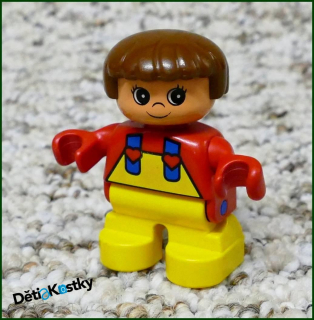 Lego® Duplo® Figurka Dítě Žluto/Červené