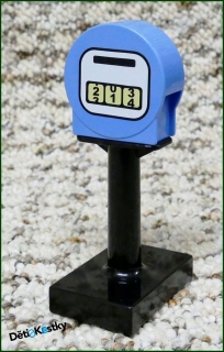 Lego® Duplo® Značka Světle Modrá Kulatá - Pumpa