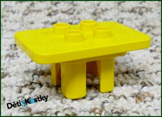 Lego® Duplo® Stůl Hranatý Žlutý