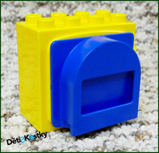 Lego® Duplo® Kostka se Schránkou Žlutá (Modrá Schránka)