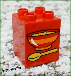 Lego® Duplo® 2x2x2 Červená - Kaše