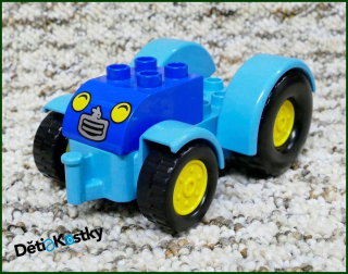 Lego® Duplo® Traktor Malý Tyrkysový - Novější Typ