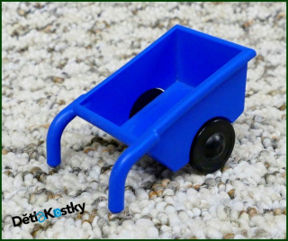 Lego® Duplo® Vozíček (Kolečka) Pro Figurky Tmavě Modrá