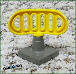 Lego® Duplo® Radar Žlutý - Šedý Podstavec