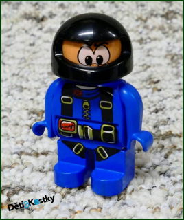 Lego® Duplo® Figurka Pilot v Černé Helmě