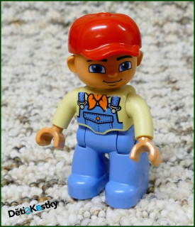 Lego® Duplo® Figurka Farmář ve Světle Modré
