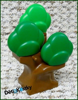 Lego® Duplo® Strom Hnědý - 3 Korunky (Kombinace)
