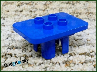 Lego® Duplo® Stůl Hranatý Modrý
