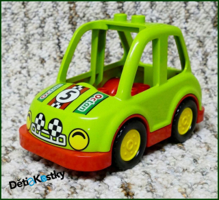 Lego® Duplo® Auto Závodní Zelené