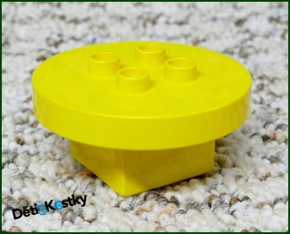 Lego® Duplo® Stůl Žlutý Kulatý