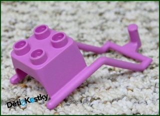 Lego® Duplo® Postroj pro Koně/Krávy Růžový