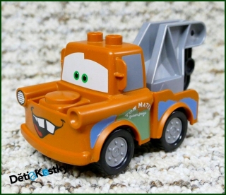 Lego® Duplo® Cars - Burák (Šedý Hák) Obyčejná Kola