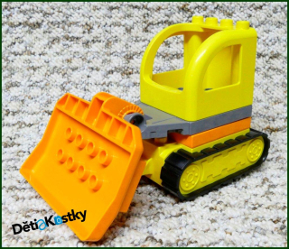 Lego® Duplo® Buldozer Žluto-Oranžový