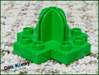 Lego® Duplo® Podstavec pro Plastové Stěny Zelený
