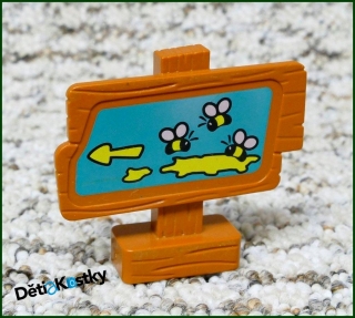 Lego® Duplo® Dřevěný Ukazatel - Vosy
