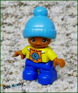 Lego® Duplo® Figurka Dítě s Modrou Čepicí/Kulichem