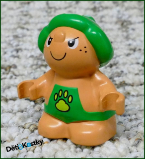 Lego® Duplo® Forestík Zelený s Tlapkou