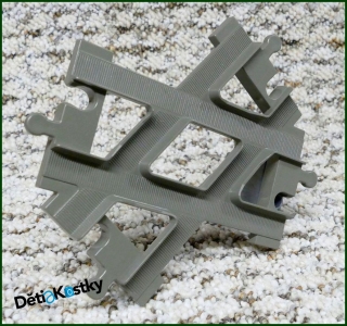 Lego® Duplo® Kolej / Koleje Křížení - Starší Šedá