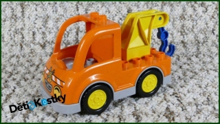 Lego® Duplo® Servisní Pickup Oranžový se Žlutým Hákem