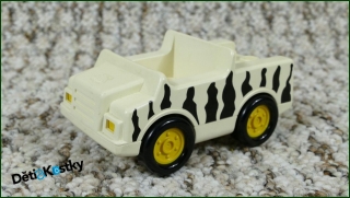 Lego® Duplo® Safari Autíčko - Starší Typ - Žluté Disky