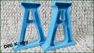 Lego® Duplo® Podstavce / Nosníky Tyrkysové