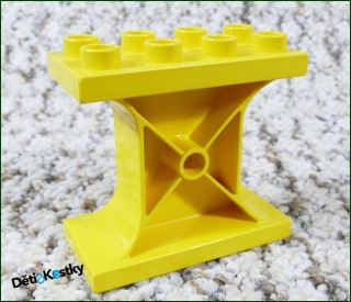 Lego® Duplo® Podstavec / Nosník Žlutý