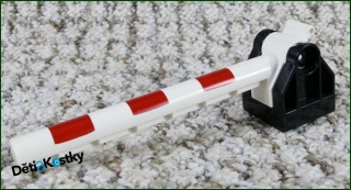 Lego® Duplo® Železniční Závora Novější Černá