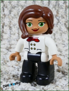 Lego® Duplo® Figurka Paní s Hnědými Vlasy
