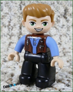 Lego® Duplo® Figurka Pán v Hnědé Vestě
