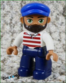 Lego® Duplo® Figurka Námořníka s Vousy
