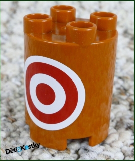 Lego® Duplo® Váleček Hnědý Terč