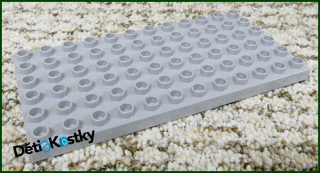 Lego® Duplo® Podložka/Deska 6x12 Světle Šedá