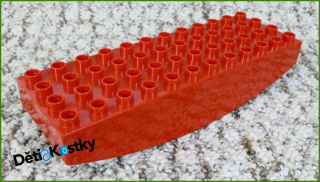 Lego® Duplo® Podložka/Destička 4x12 Červená (Houpačka)