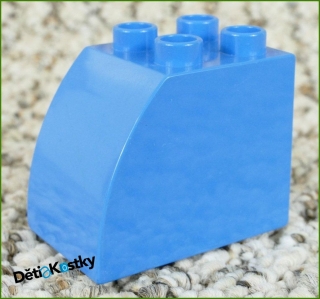 Lego® Duplo® Kostka 3x2 Zkosená Zakulacená Vysoká Tyrkysová