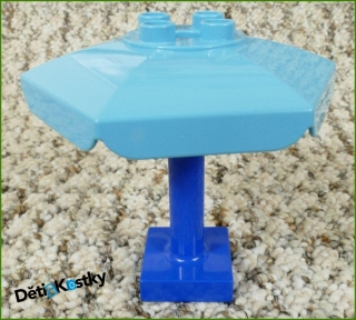 Lego® Duplo® Slunečník Velký Tyrkysový - Modrý Podstavec